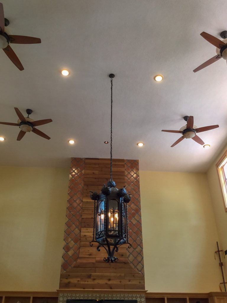 SonaKrete installed in a custom home