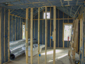 Cotton Batting in a custom home